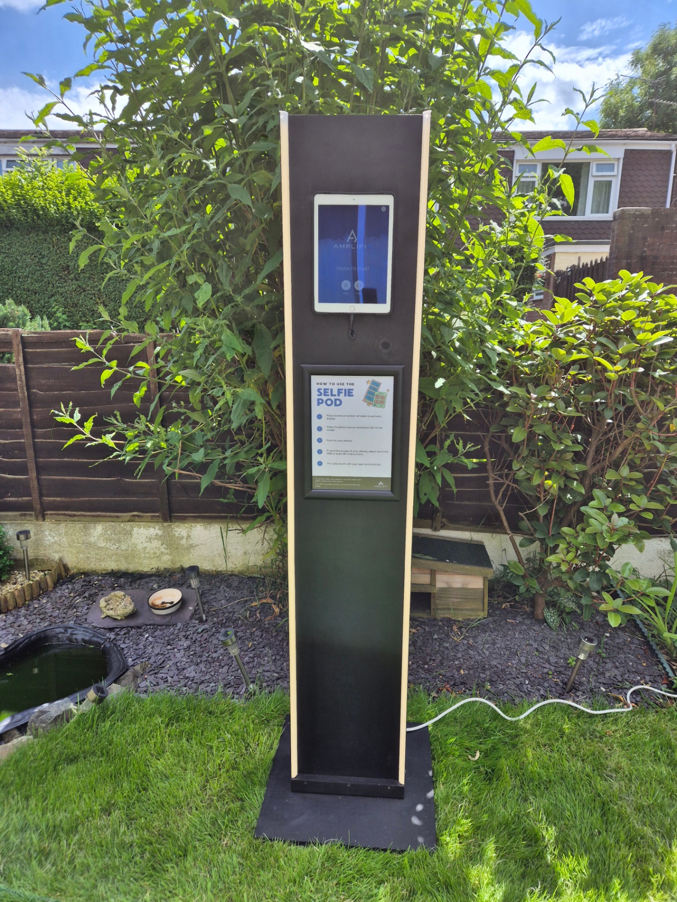 Classic Tower selfie pod front view